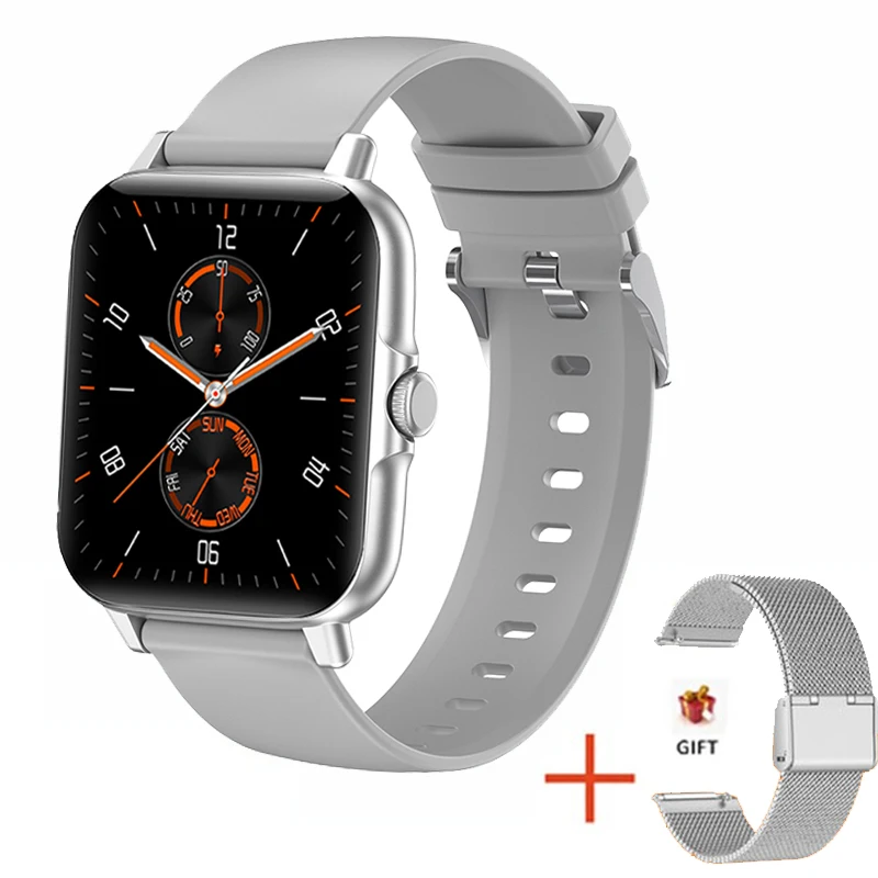 2022 Women Smart Watch Men Heart Rate Fitness Tracker Ladies Watch Bluetooth Answer Call Smartwatch GTS3 GTS 3 for Android IOS 