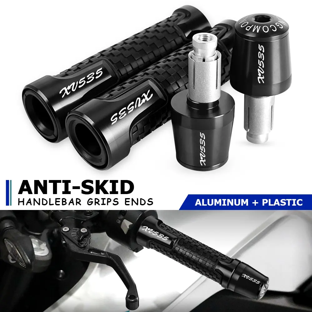 

For YAMAHA YZF XV535 XV 535 1988-2002 2003 2004 Motorcycle Accessories 7/8" 22MM Handlebar Hand Grips Handle Bar End Cap plug