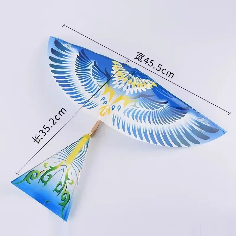Flying Birds Kite 1PC Flying Birds Kite Elastic Rubber Band Powered Funny Kids Toy Gift