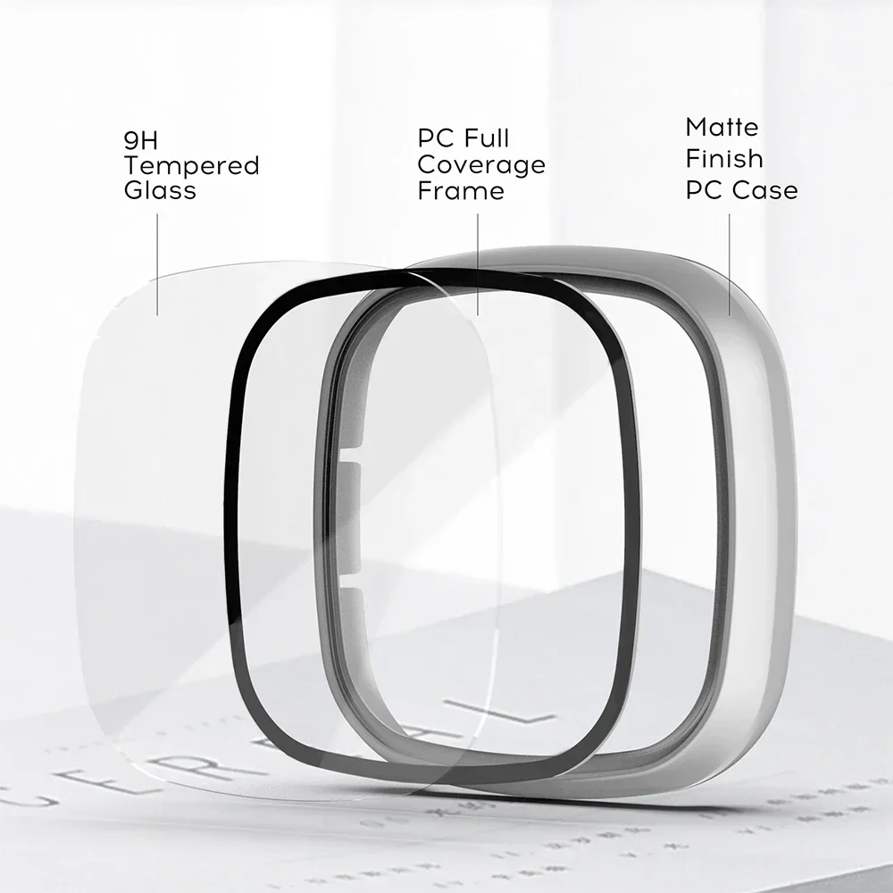 Matte Full Protective Case with Screen Protector
