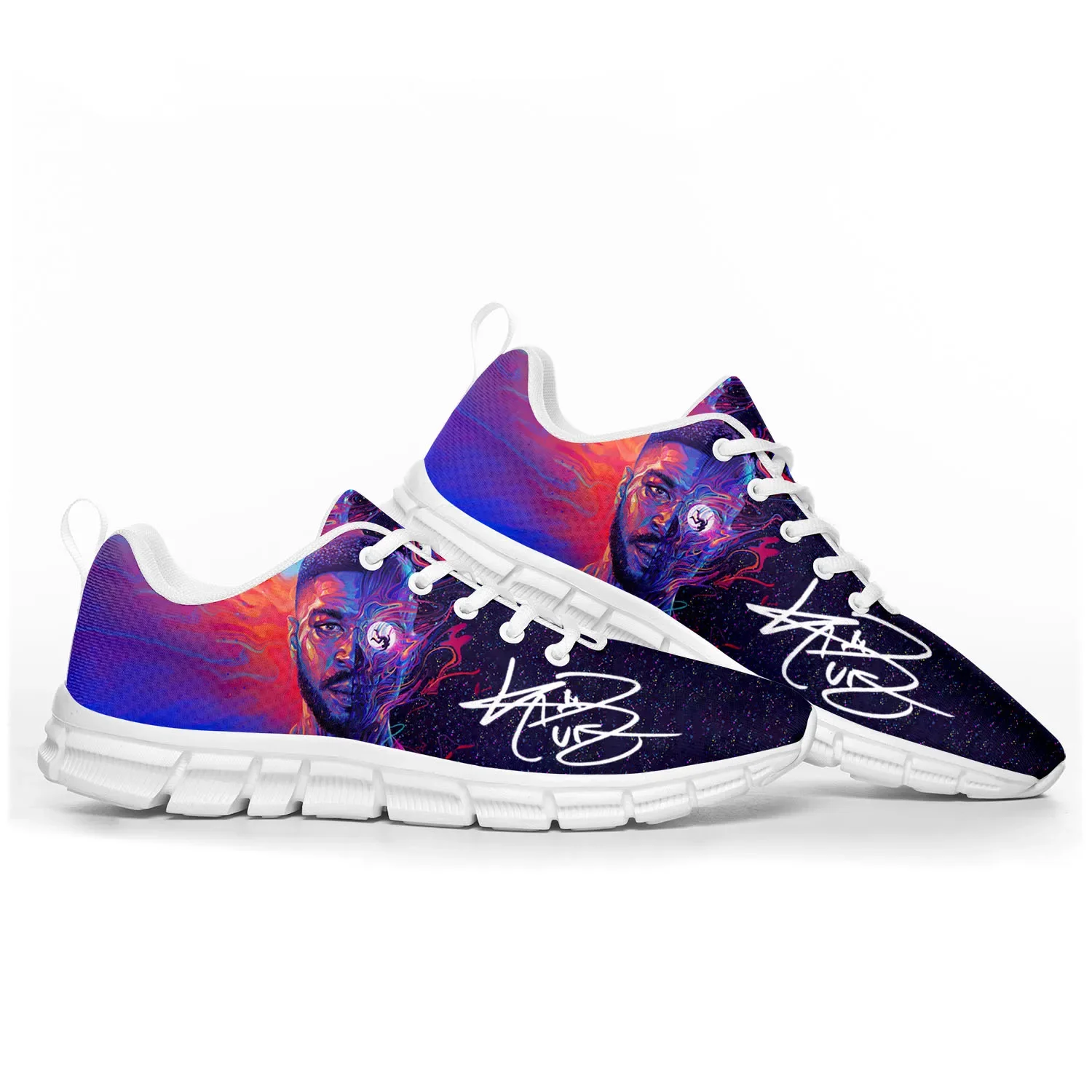 Kid Rapper Cudi Fashion Sports Shoes Mens Womens Teenager Kids Children Sneakers Casual Custom High Quality Couple Shoes White