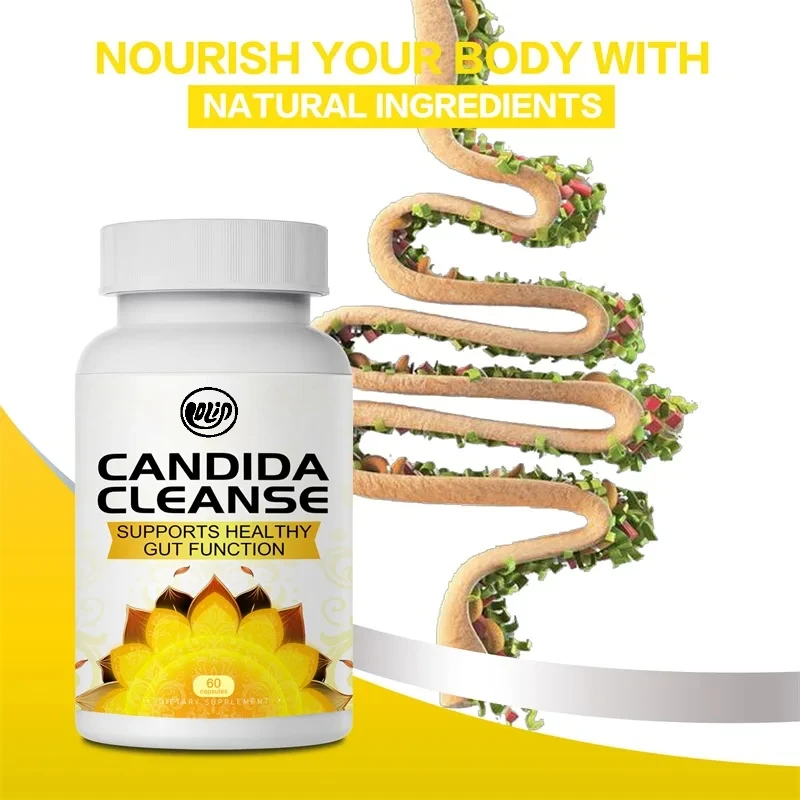 Candida Cleanse gut cleanse detox Antioxidant Intestinal Cleansing and Detoxification Promote Digestion & Metabolism