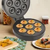 Electric Mini Donut Cakes Maker Machine Non-Stick Coated Breakfast Snacks Desserts Kitchen Appliance EU Plug 3
