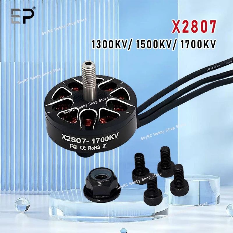มอเตอร์ไร้แปรงถ่าน E-power X2807 สำหรับโดรน FPV ระยะไกล