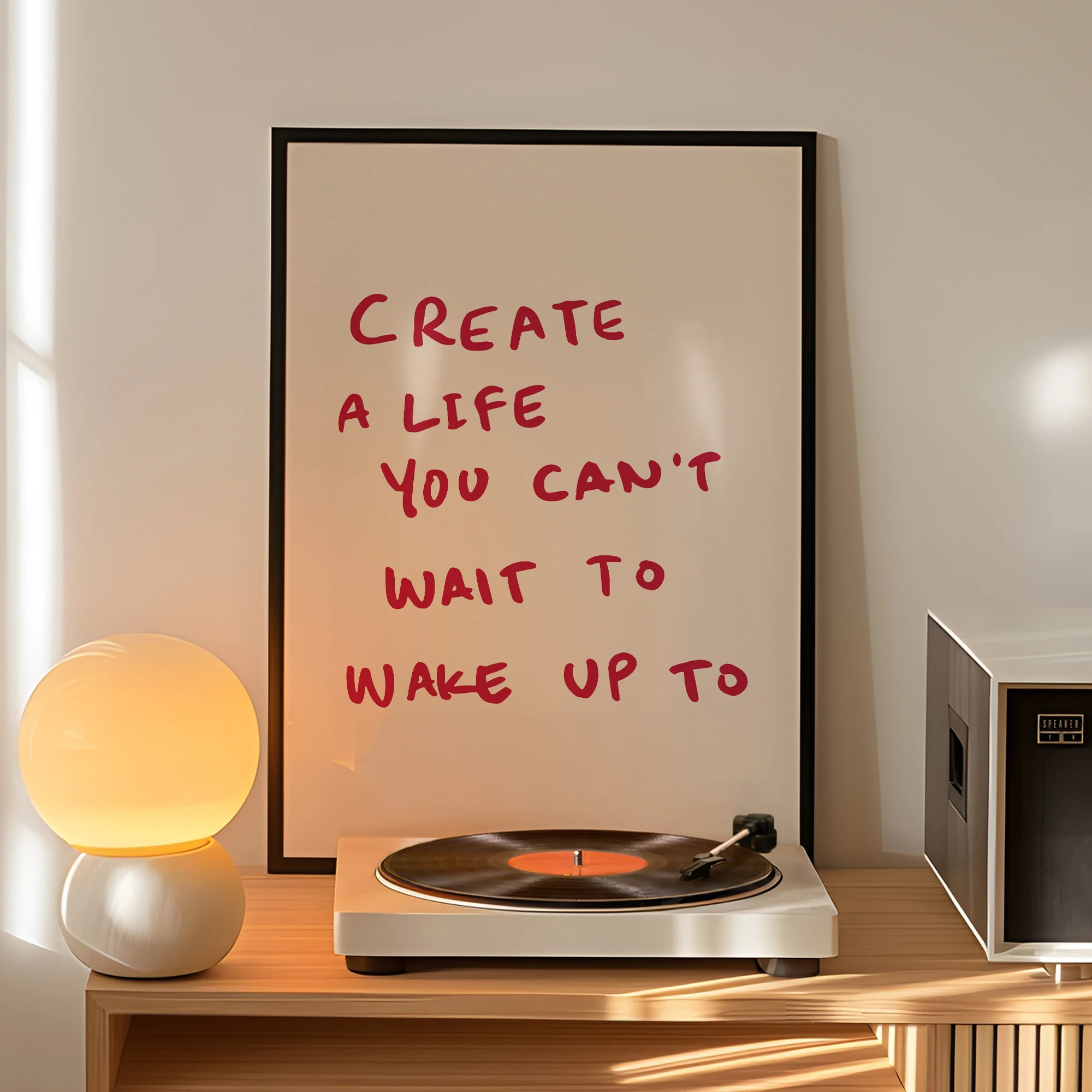 Motivational Wall Art Canvas - Inspirational Quote