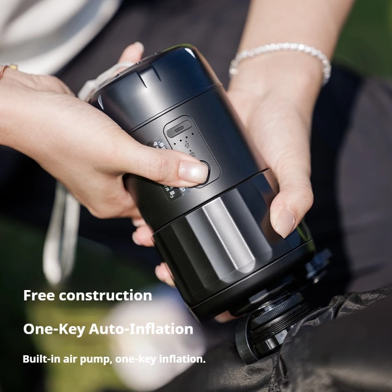 BLACKDOG Portable Automatic Inflation Blackout Camping Tent 2