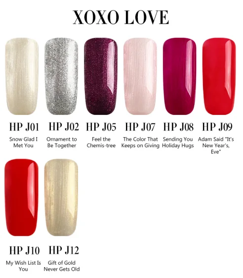 New 198 Colors Rose Gold opies Gel Nail Polish Manicure Set Glitter Nail Gel Semi Permanent Base Top Coat UV Gel Nail Art 3