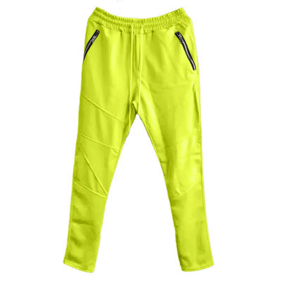 Mens Fashionable Solid Color Jogging Pants