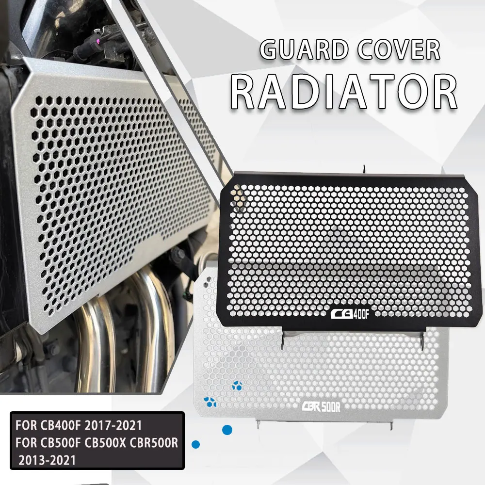 

Алюминиевый защитный чехол для радиатора мотоцикла HONDA CBR500R CBR500 R CBR 500R 2013-2021 CB400F CB 400F 2017-2021