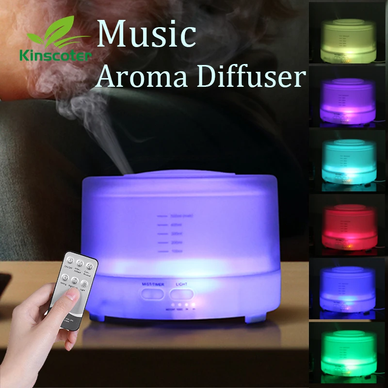 Kinscoter 500ml Aroma Diffuser Essential Oil Air Humidifier