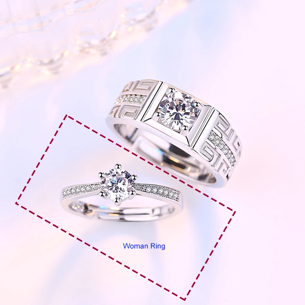 حقيقي 925 فضة المرأة مجوهرات عالية الجودة جديد كري...