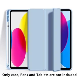 Premium 11 Protective Case with Pencil Holder and Stand for Inch (Ice Blue)