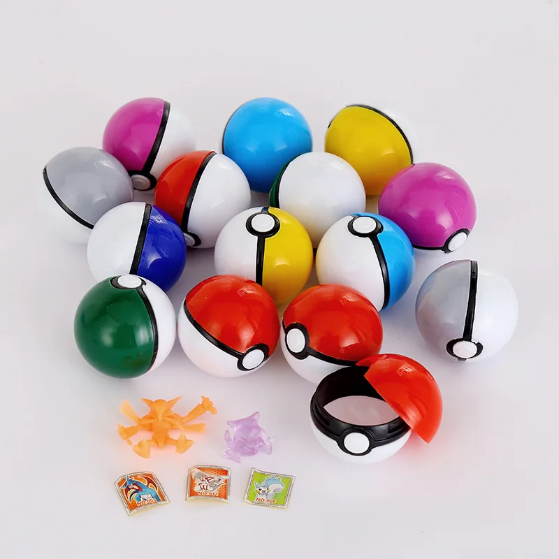 Pokemon Pokeball Brinquedos para Crianças, Pikachu, Bola de Elfos Kawaii,  Figura de Ação Aleatória, Bonecas, Decoração de Aniversário, Venda Quente -  AliExpress