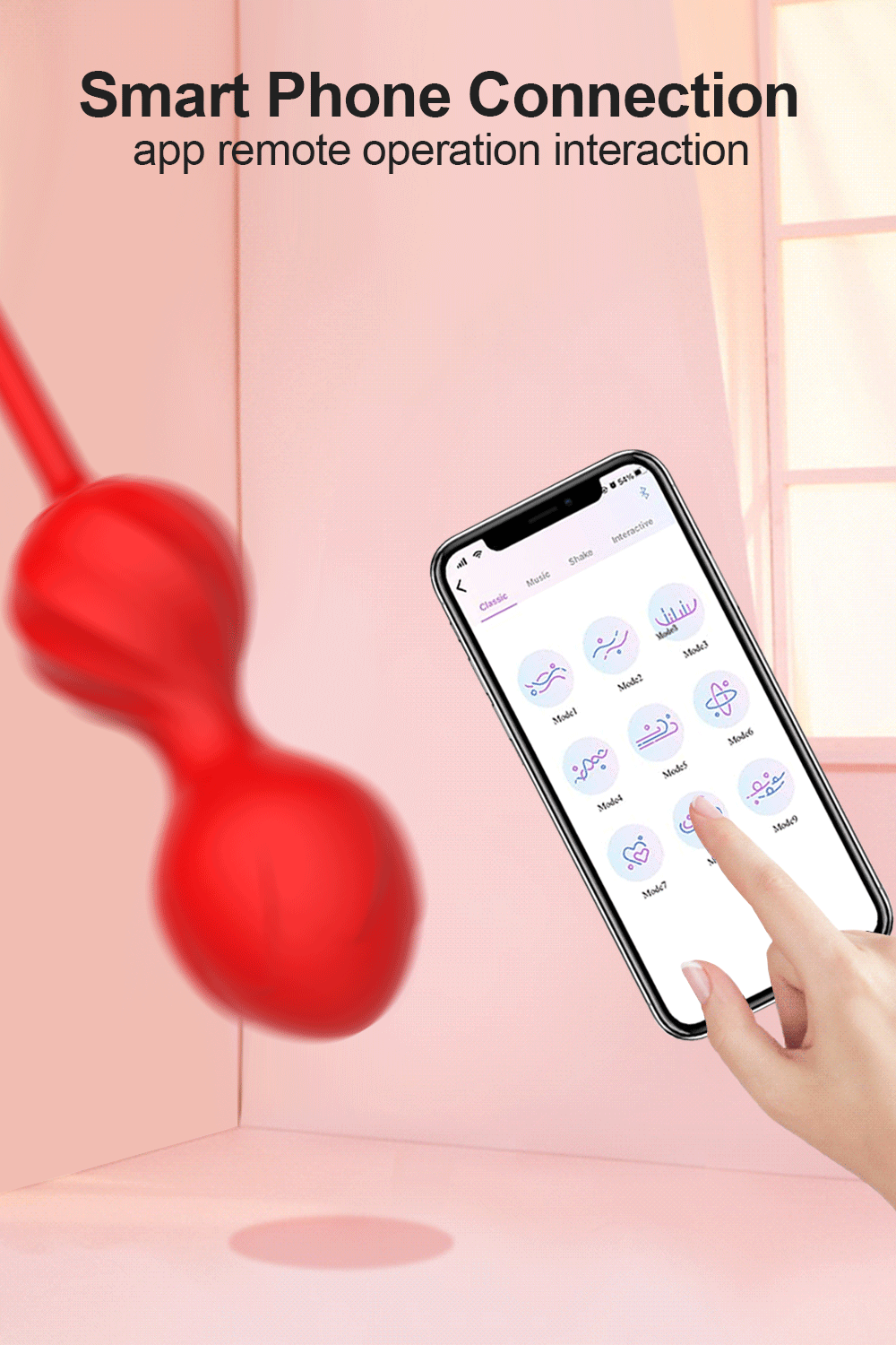 APP Vibratore con telecomando Bluetooth femminile Vibratori per punto G da donna Mutandine vibranti Giocattolo sessuale per_voghion.com