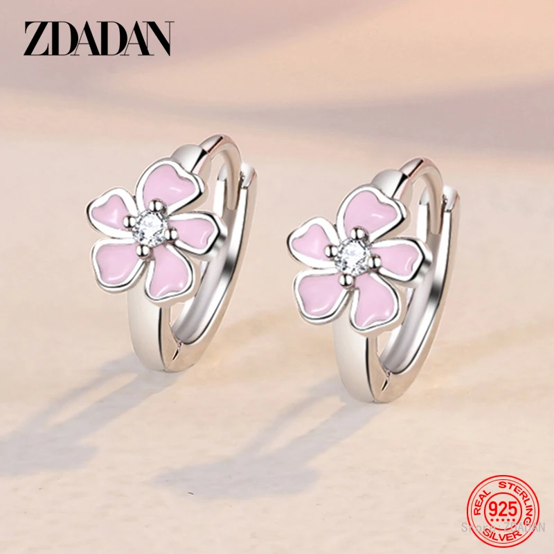 Orecchini floreali in argento sterling 925 con pietre preziose naturali, orecchini a bottone con pietre preziose per donna con pietre preziose di rodolite, ametista e granato - Italia