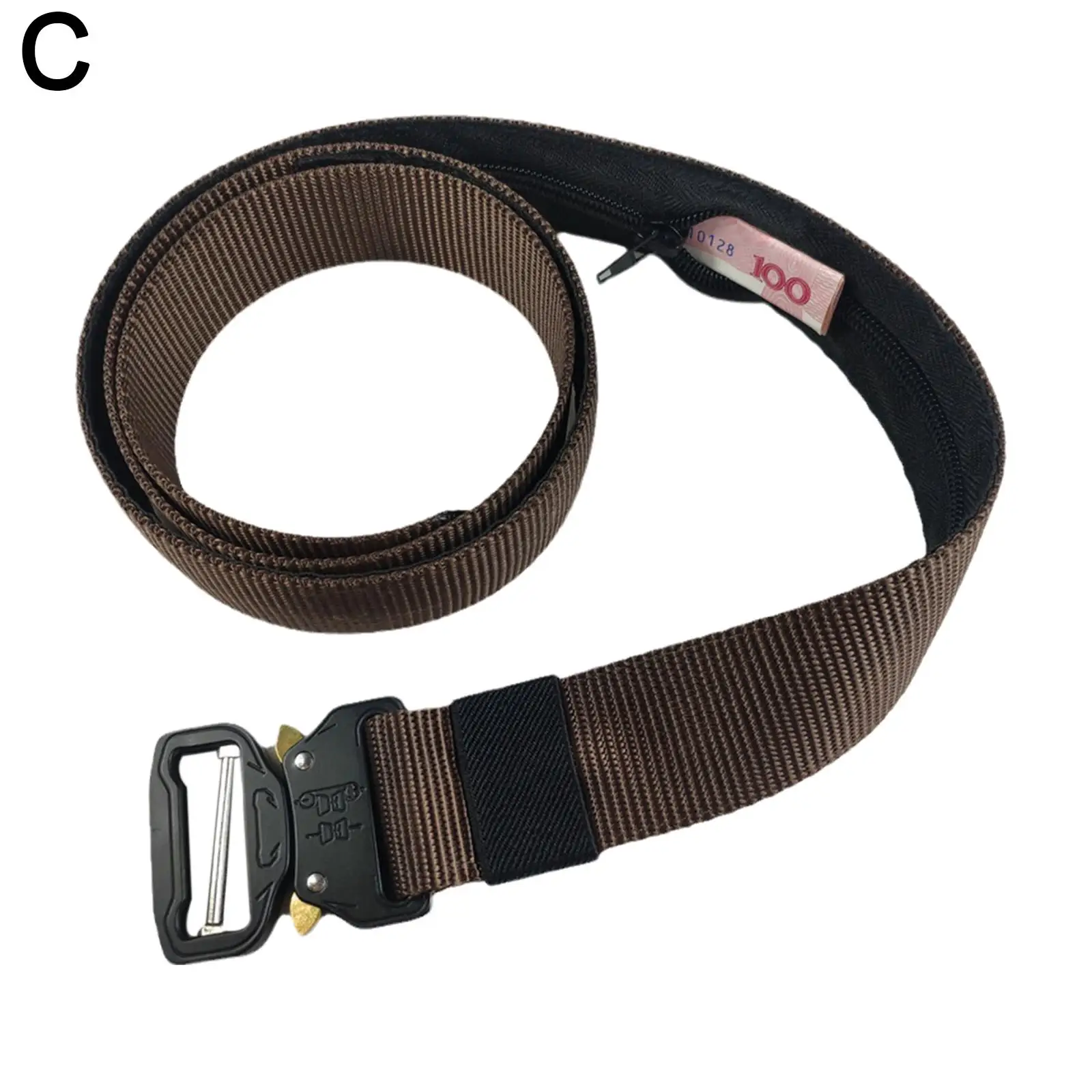 Reise Versteckte Bargeld Anti Theft Taille Gürtel DIY Strap Taille