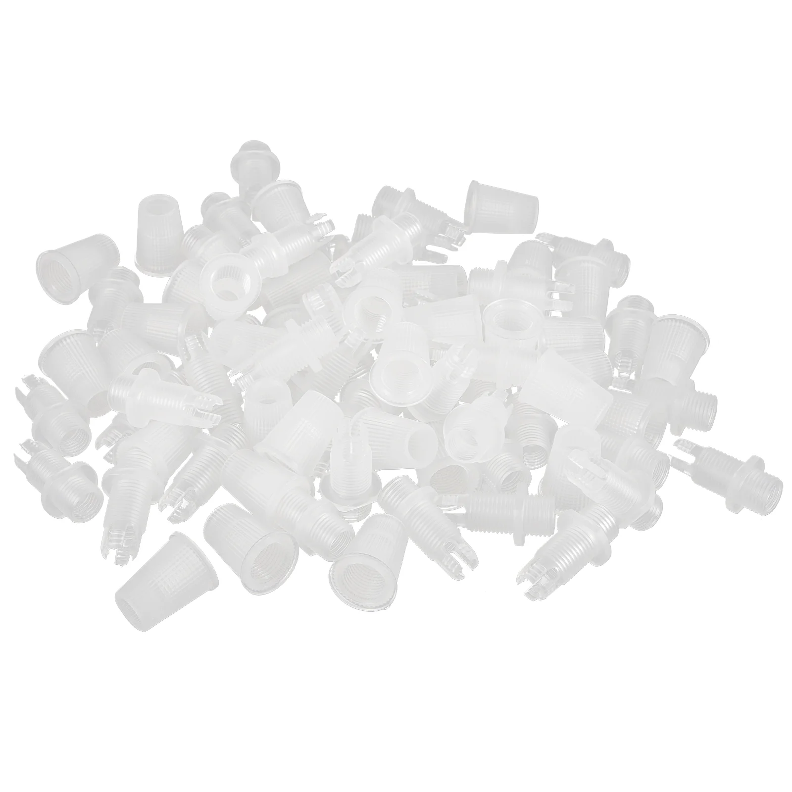 

100Pcs Cord Grip Strain Relief Connector Thread Cable Grips Locker Cord Fixing Grips