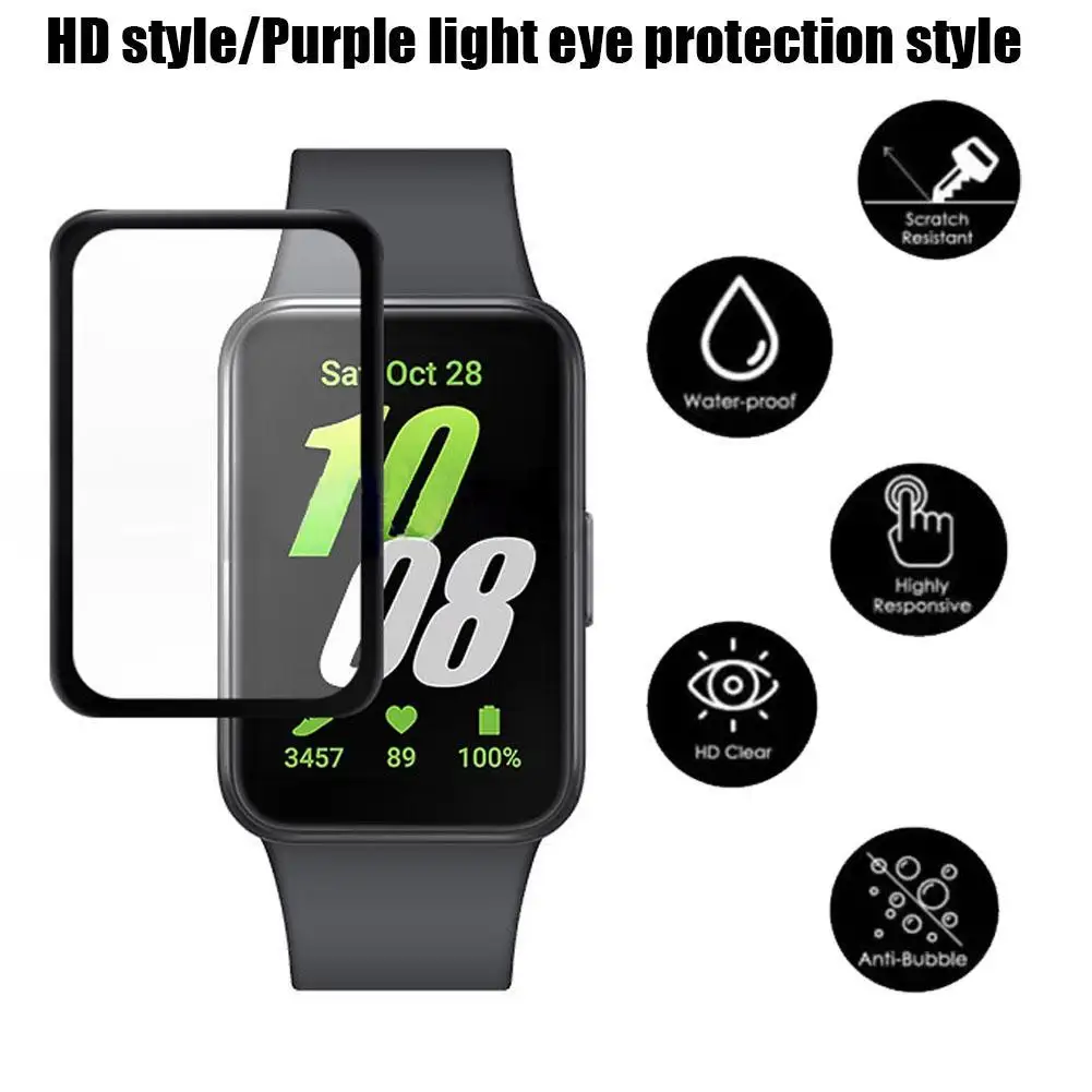 

Чехол из закаленной пленки для Samsung Fit3 HD Style/фиолетовая защита глаз от царапин аксессуары для защиты экрана