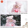 Winter Baby Hat Windproof Toddler Bonnet Cute Pompom Knitted Hats Newborn Beanies Cap Outdoor Warm Infant Accessories 0-2 Years 2
