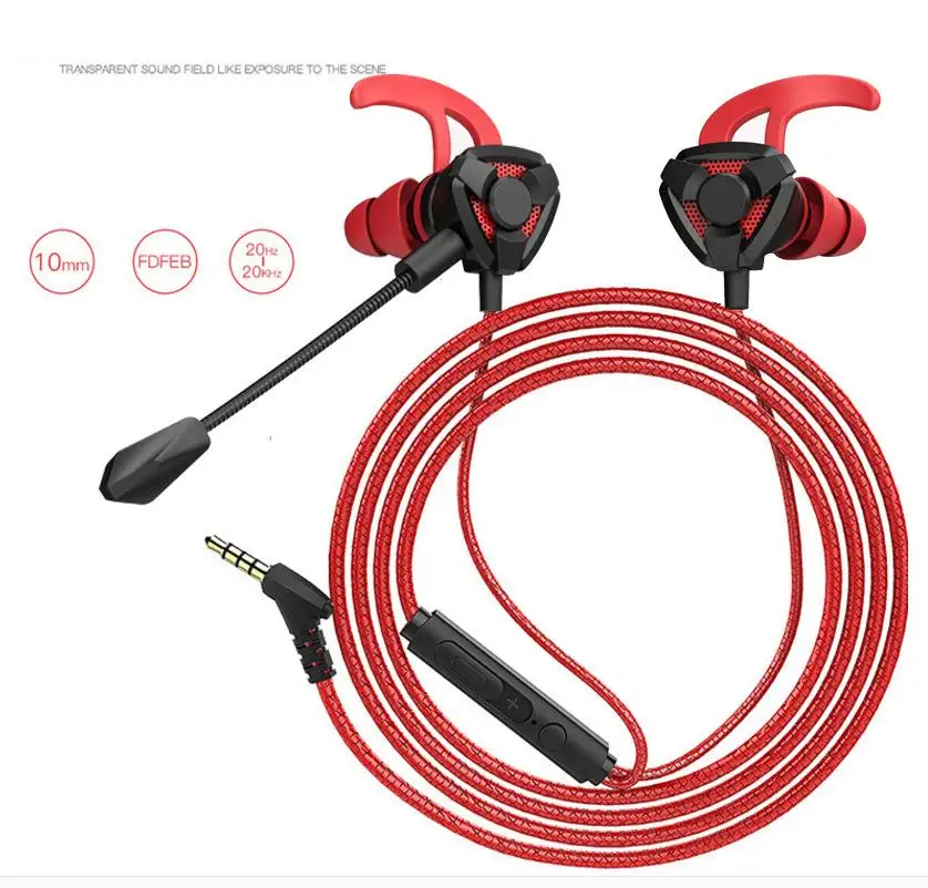 3.5mm kablolu oyun kulaklık G9 kulaklık PUBG PS4 CSGO oyunları için  çıkarılabilir mikrofon kulaklık Stereo ses PC oyuncu kulaklık için -  AliExpress