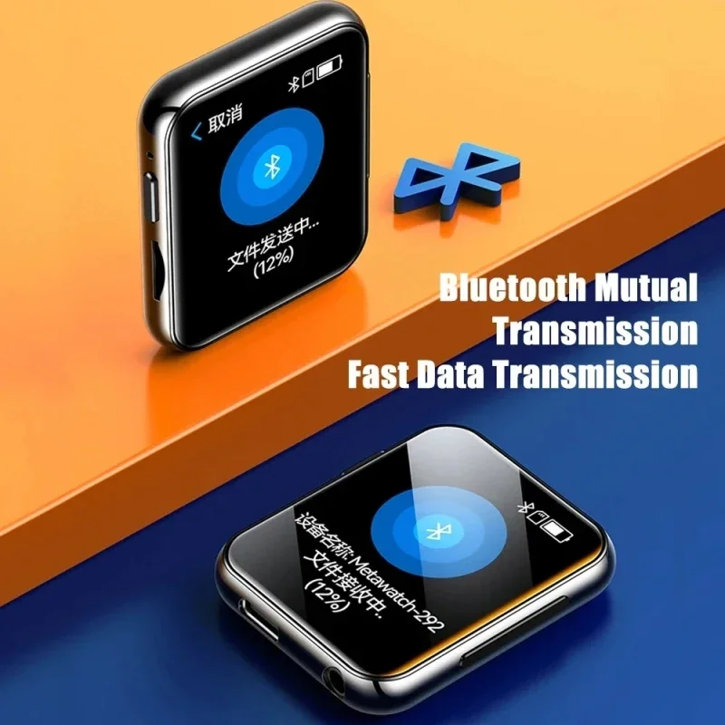 A30 Bluetooth MP3 Player With Camera Speaker HiFi Music Player Walkman Support Video FM Radio Recording E-book TF SD Card