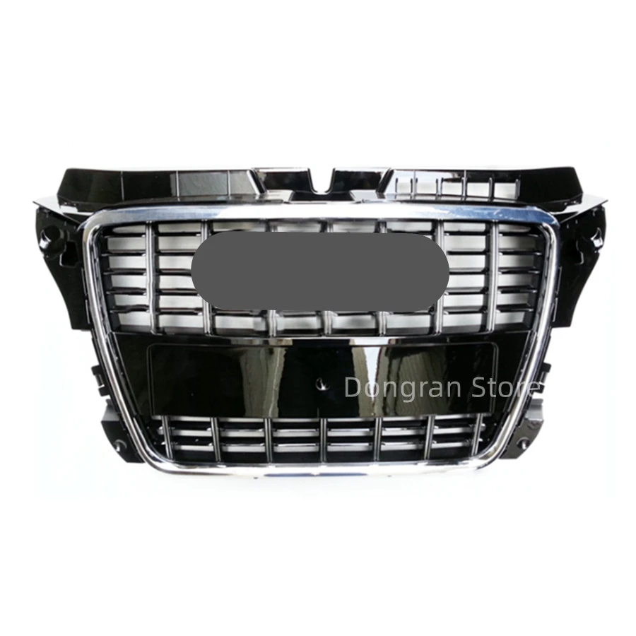 

For RS3 Style Front Sport Hex Mesh Honeycomb Hood Grill Gloss Black For Audi A3/S3 8P 2009 2010 2011 2012 2013