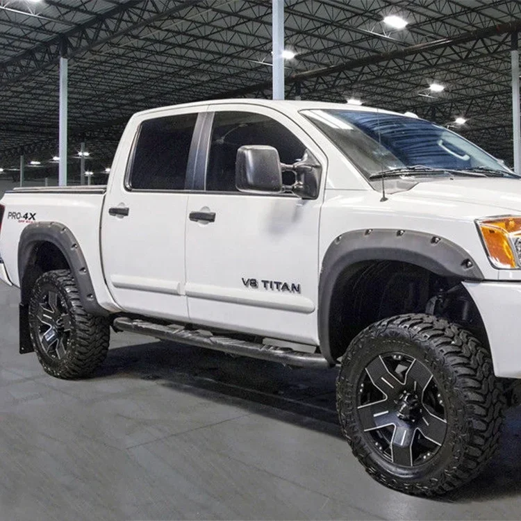 New Black 4x4 Wheel Arch Accessories Car Fender Flares For NIssan