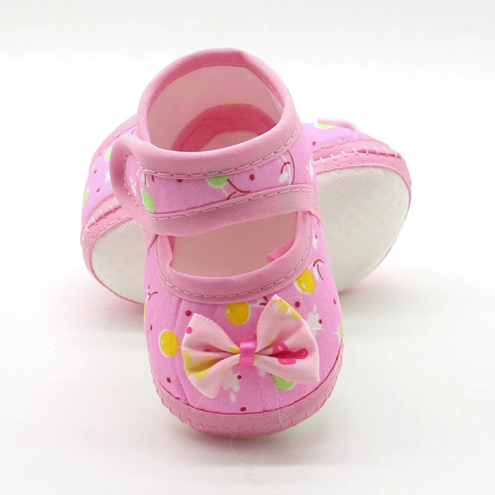 Star Print Newborn Baby Shoes Warm Soft Baby Bow Shoes Girls Soft Prewalker Girls Casual Sole Infant Prewalker Baby Shoes 아기신발 1