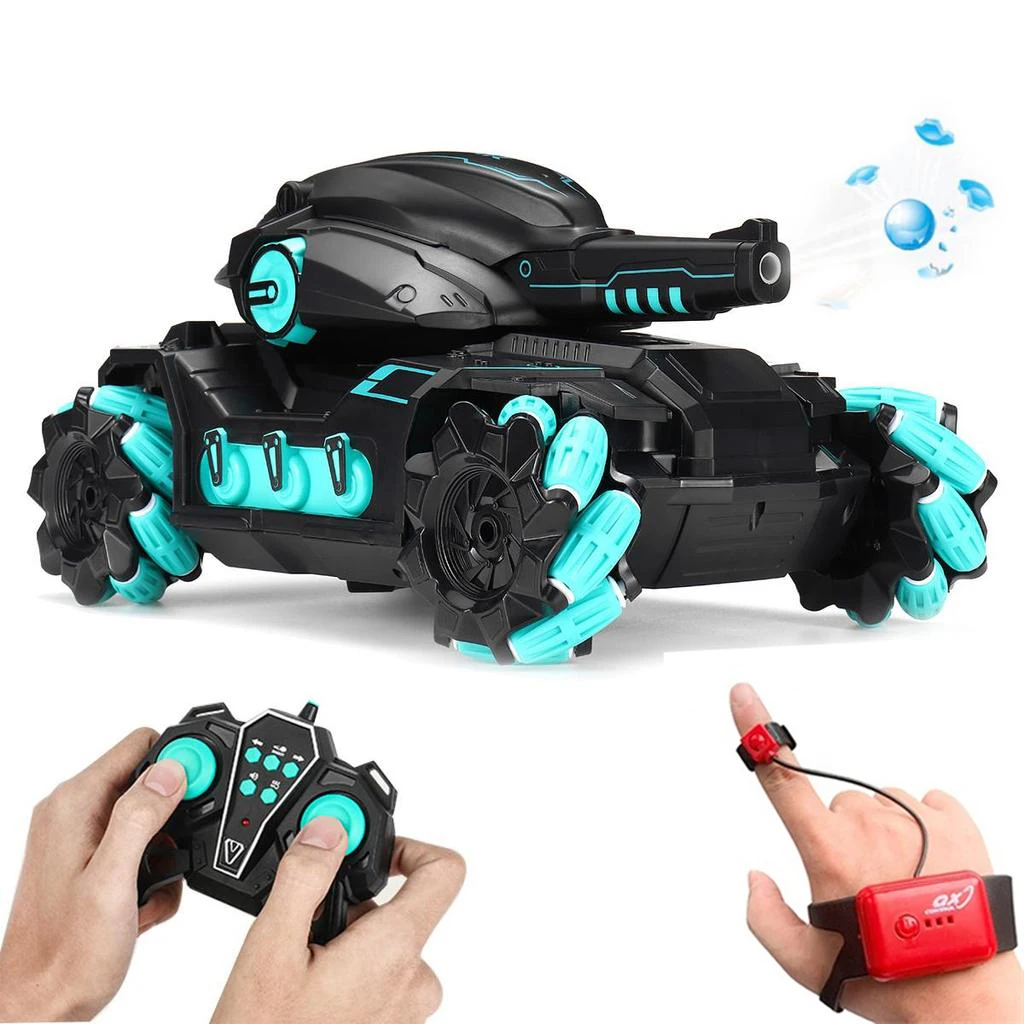 RC Tank Toy 2.4G Radio Controlled 4WD Crawler Water Bomb War Gesture Control Car remote control car remote control tank remote control vehicle