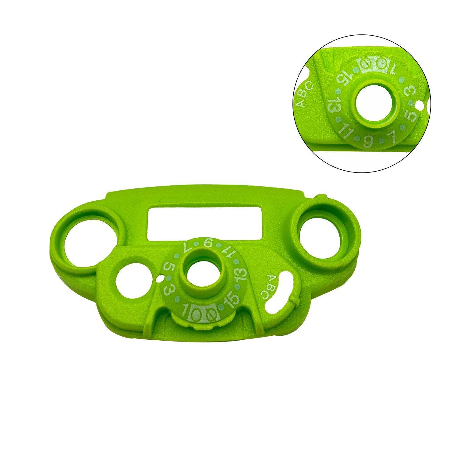 5pc Green Top Plastic Bezel Cover Replacement For APX6000 APX7000 Handheld Radio