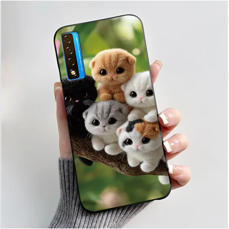Luxury Dragon Black Soft Silicone Phone Case Back Cover - Cute and Cool Design
