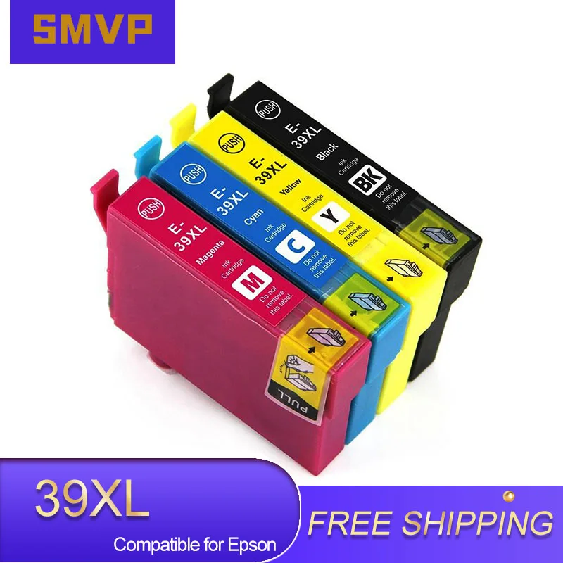 

39 XL T39 39XL Premium Color Compatible Inkjet Ink Cartridge for Epson Expression Home XP-2105 XP-4105