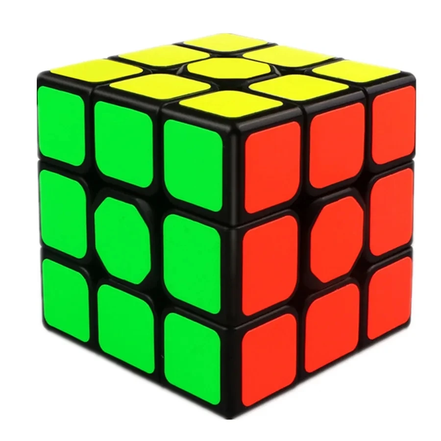Qiyi 세일 W 3x3 매직 큐브, QY 스피드 큐브, Qihang W 블랙 스티커 버전, 3x3x3 큐브