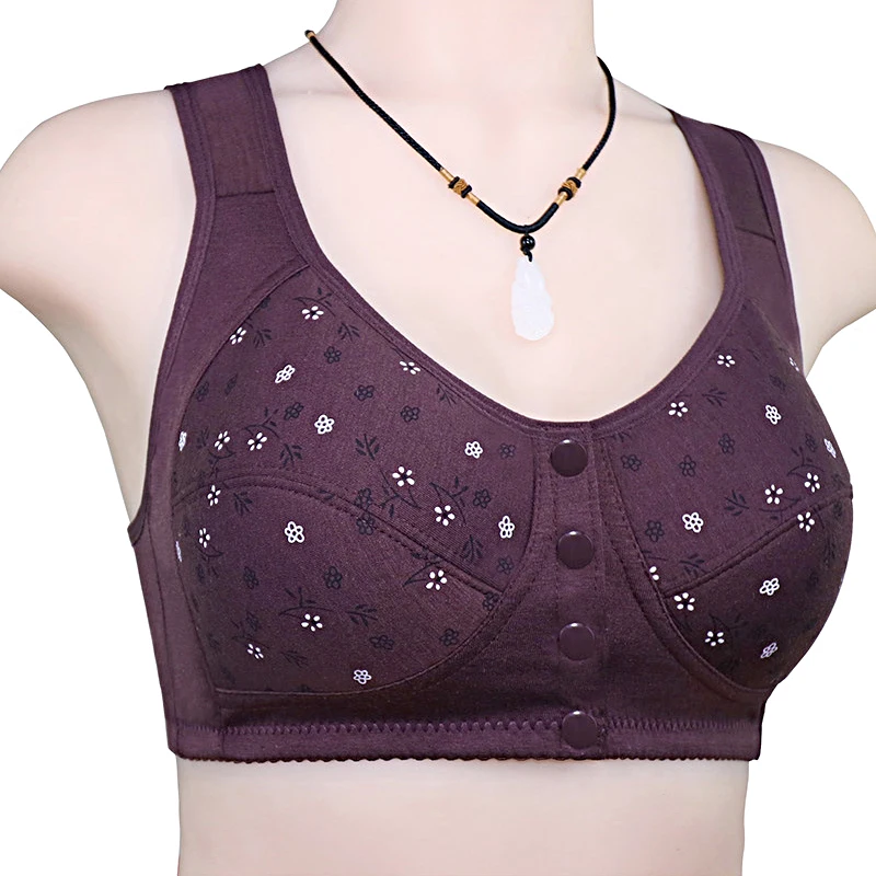 Cotton Bras Women Comfortable, Large Cotton Women's Bras