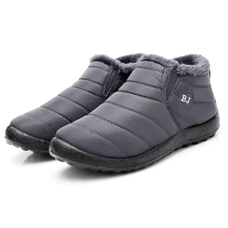 Women's Chunky Fur Ankle Boots - Stylish Platform Winter Footwear