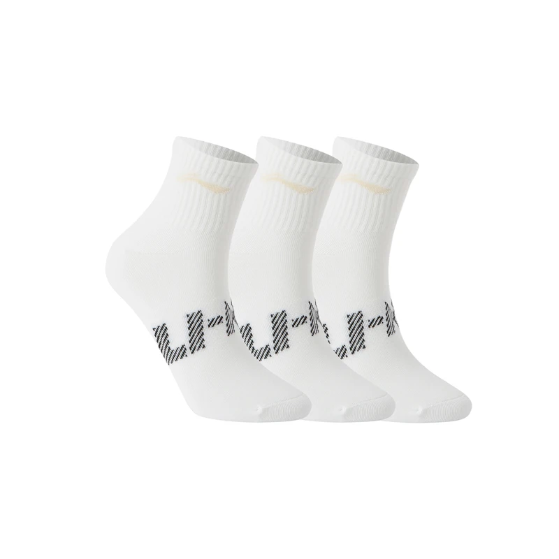 Sports Socks 3 Pairs Unisex 24-28cm Breathable