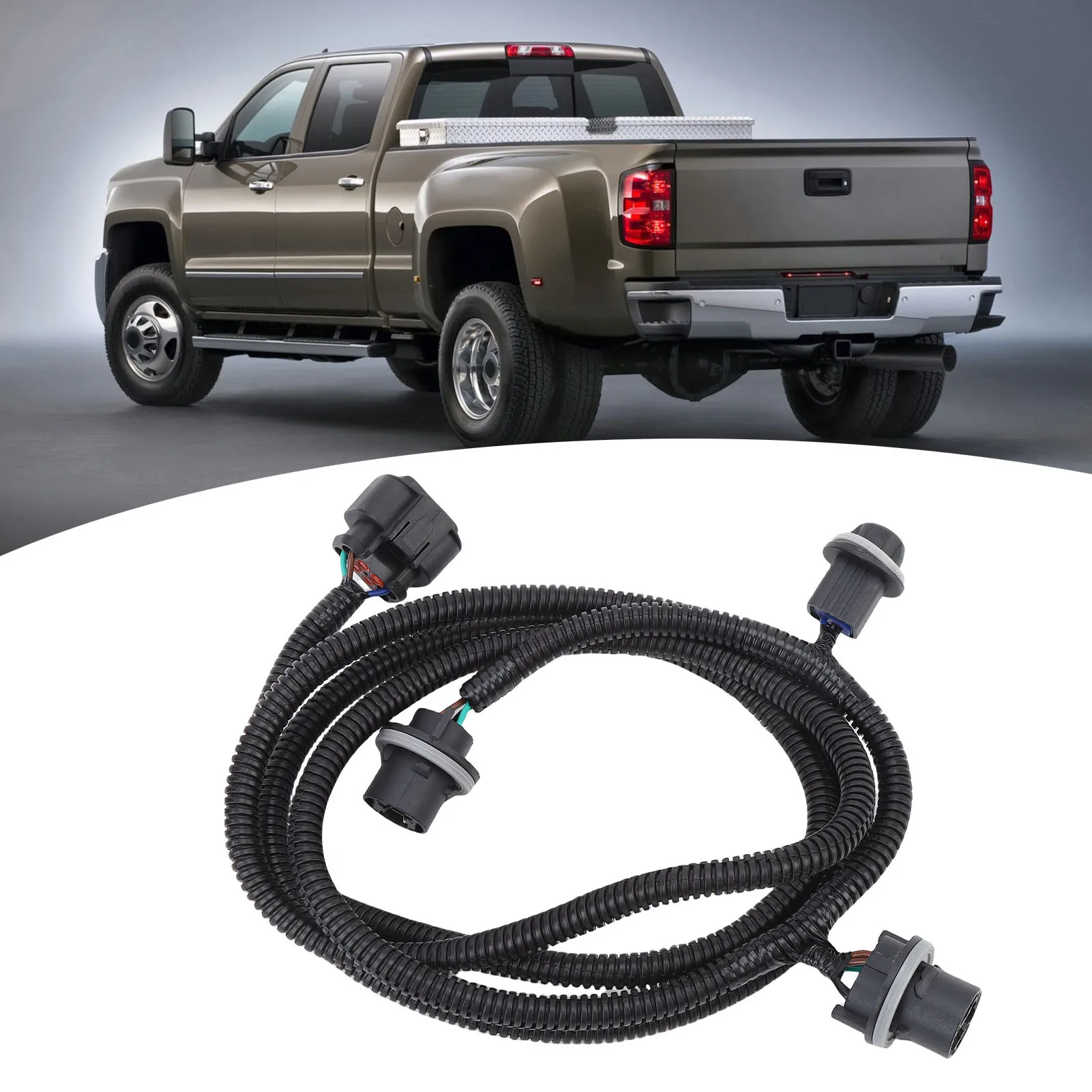 Passenger Side Tail Lamp Wiring Harness Long Lifespan Sturdy Plug and Play 22869169 Tail Light Wire Socket Harness for Vehicle