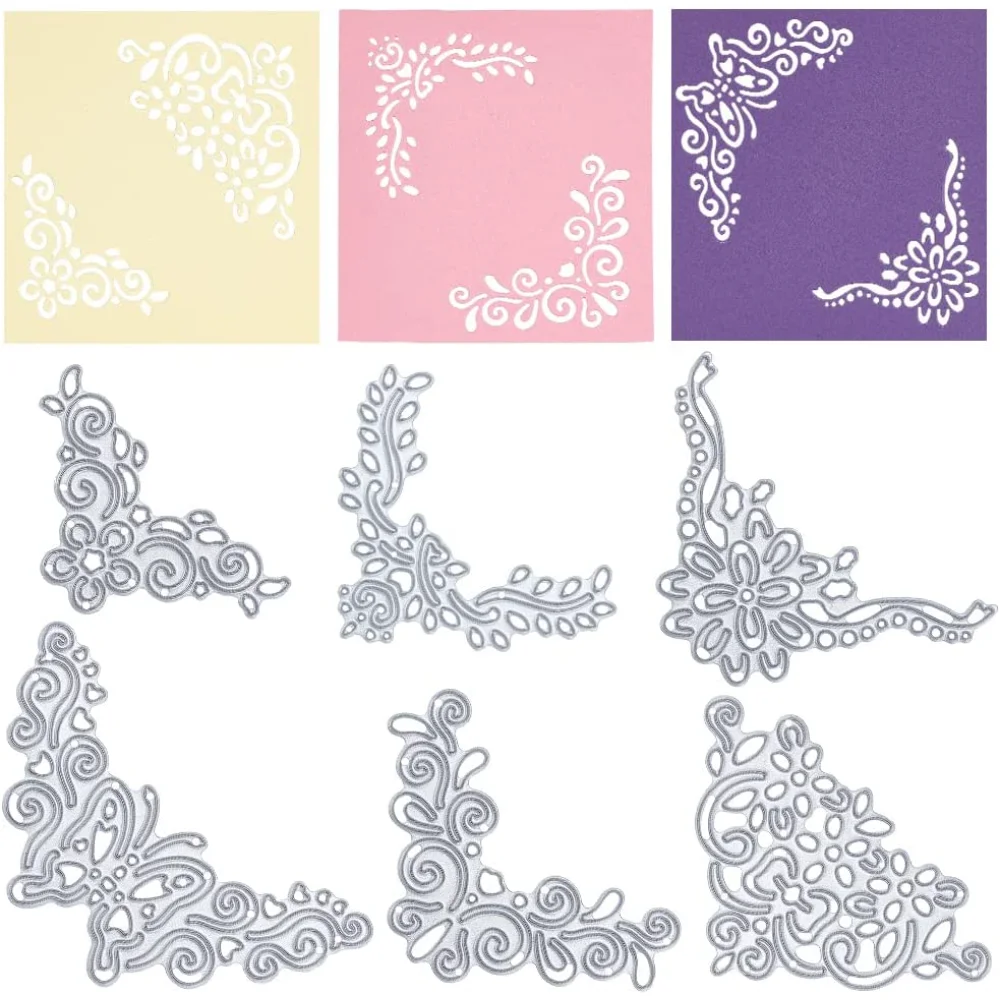 Beautiful Oval Lace Metal Cutting Dies - Perfect For DIY