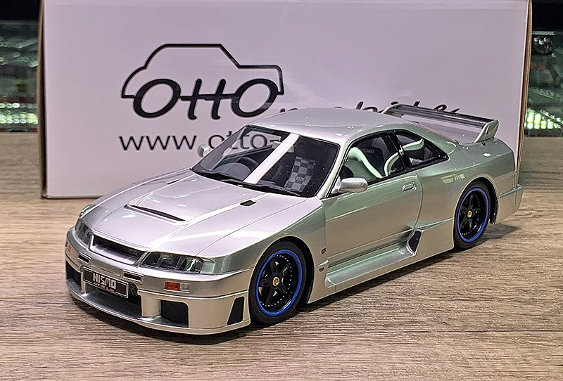 OTTO 1:18 For Skyline R33 NISMO GT-R LM JDM Limited Edition Resin Metal Static Car Model Toy Gift