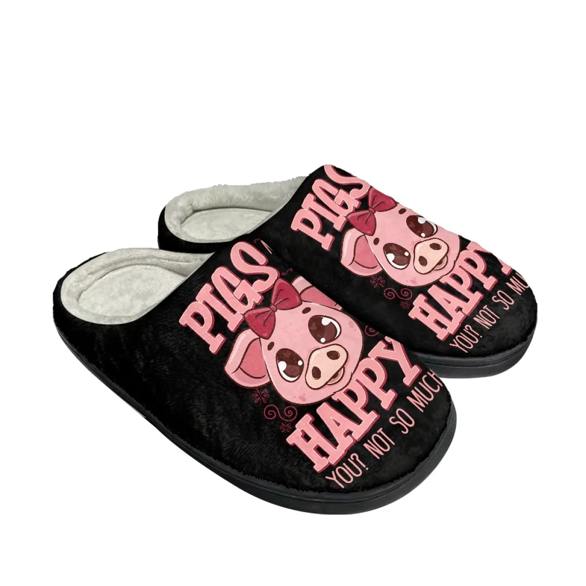 Casual Men Home Slippers Zapatos Cute Pig Design House Bedroom Cozy Footwear Dropshipping Winter Warm Cotton Slippers for Women