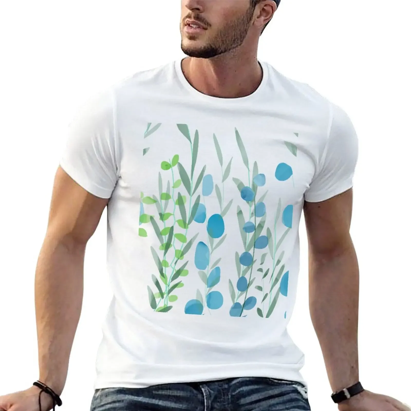 

spring garden T-Shirt plus sizes anime mens graphic t-shirts funny