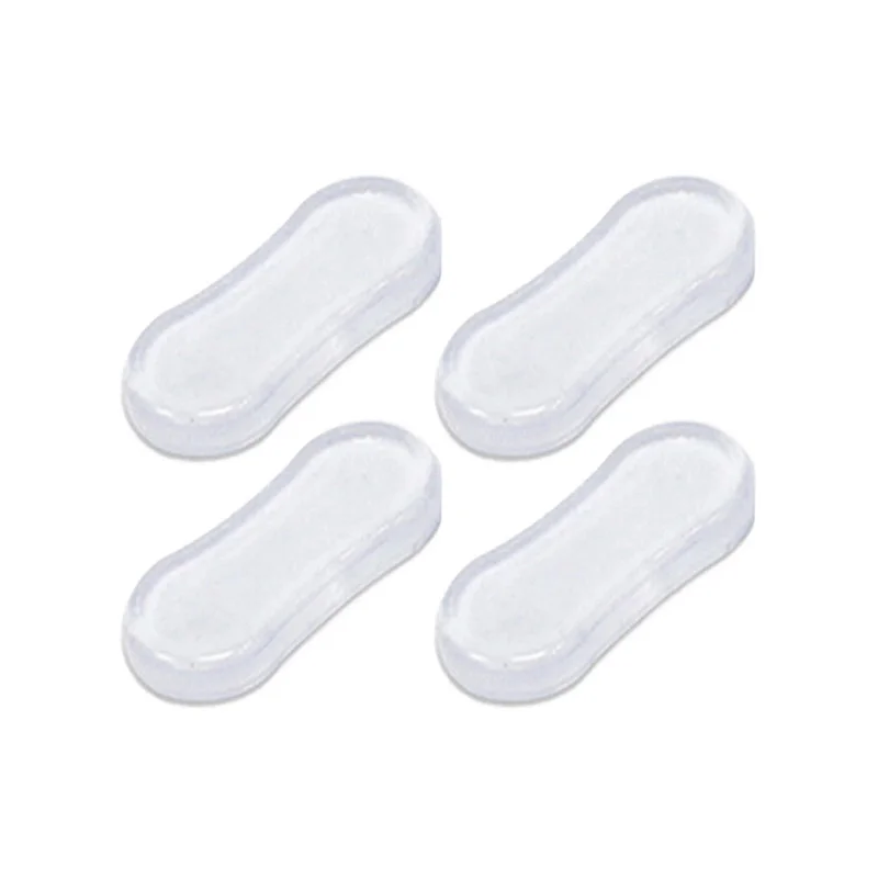 4PCS Toilet Seat Bumper Shockproof Pads Closestool Universal Transparency Protective Anti-collision Shock Mat Bathroom Supplies