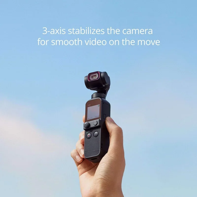 pocket 2-Handheld 3-axis gimbal stabilizer with 4K camera 1/1.7 &rdquo;CMOS 64MP photo pocket-sized ActiveTrack 3.0