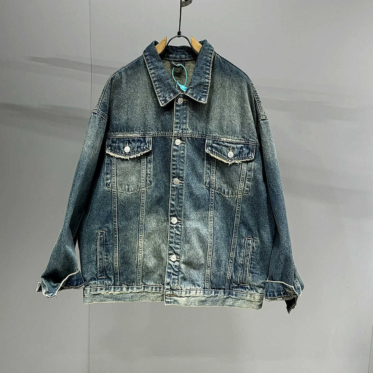 AMERI × Lee OVERSIZE DENIM JACKET COATED OVERSIZED DENIM JACKET | INDIGO927 - GOOD AMERICAN