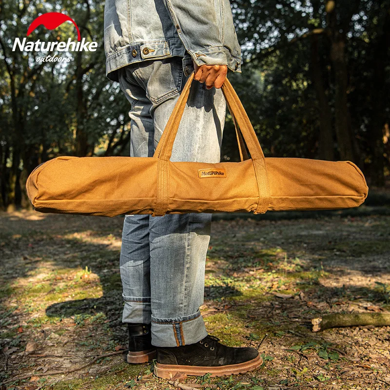 Naturehike 85*12cm Portable Storage Bag Camping Accessories Tent Pole Sun Shelter Rod Wear Resisting Hand Bag Big Capacity
