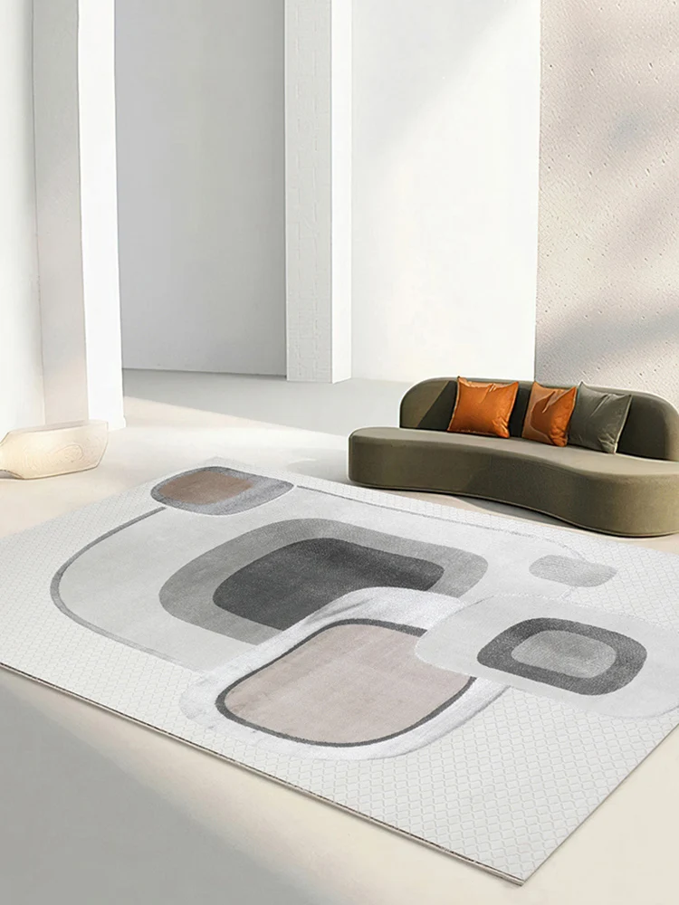 

Geometric Polypropylene Carpet Living Room Large Ins Style Area Rugs Modern Home Decoration Bedroom Study Room Floor Mat