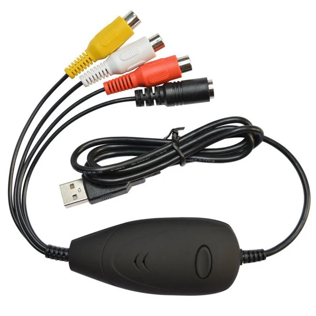 Ezcap172 Usb 2.0 Audio Video Capture Card Grabber Convert Analog Video For Vhs Recorder Camcorder Dvd For Windows Win10 - Video & Tv Tuner Cards - AliExpress