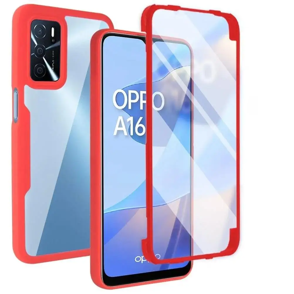 360° Full Protection Clear Shockproof Phone Case Cover