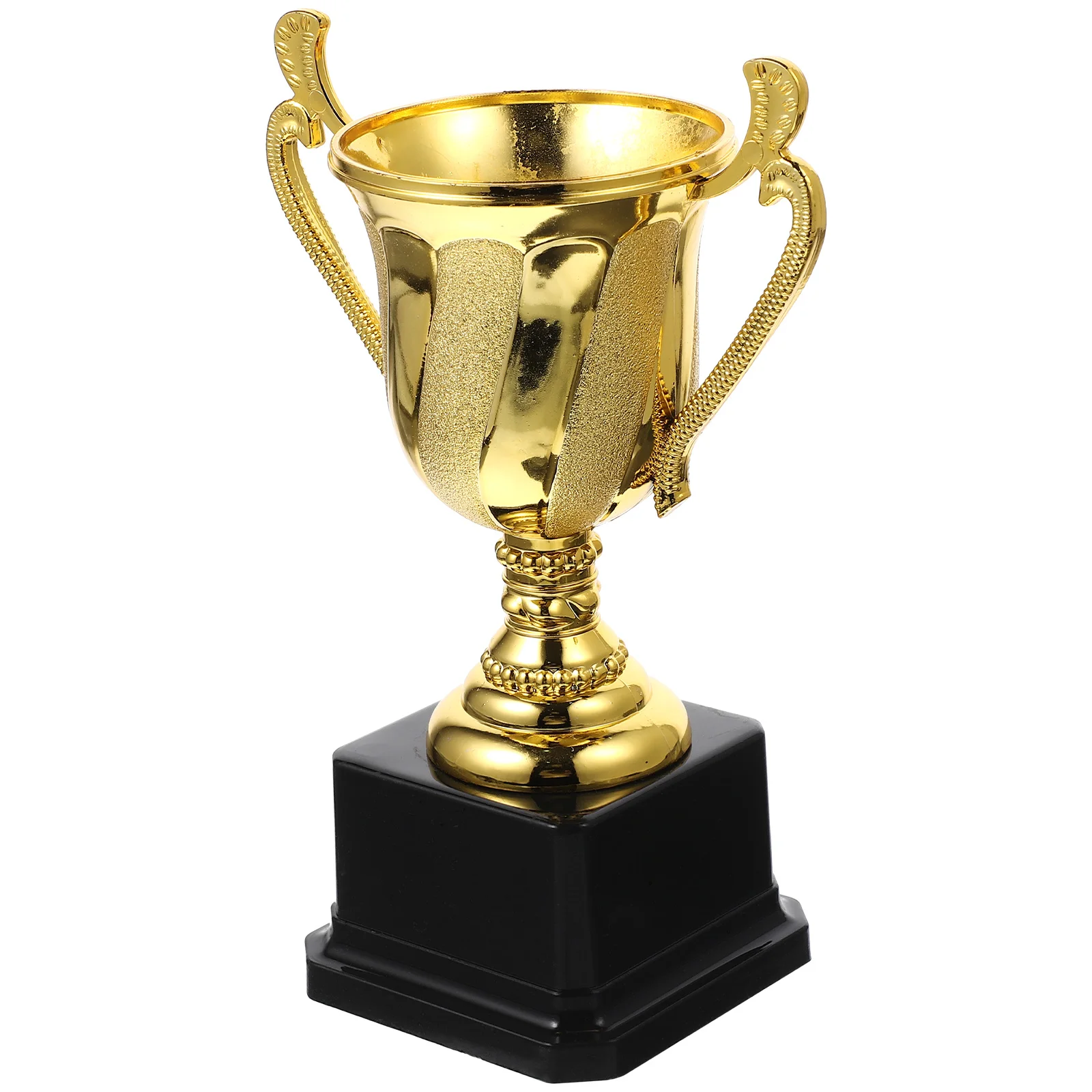 

Children's Competition Trophy Award Gold Trophies Prop Prizes for Kids Christmas Plastic Delicate Chic Parent-child