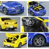 1:32 NISSAN Skyline Ares GTR R34 Alloy Sport Car Model Diecast & Toy Racing Vehicles Car Model Simulation Sound Light Kids Gifts 6